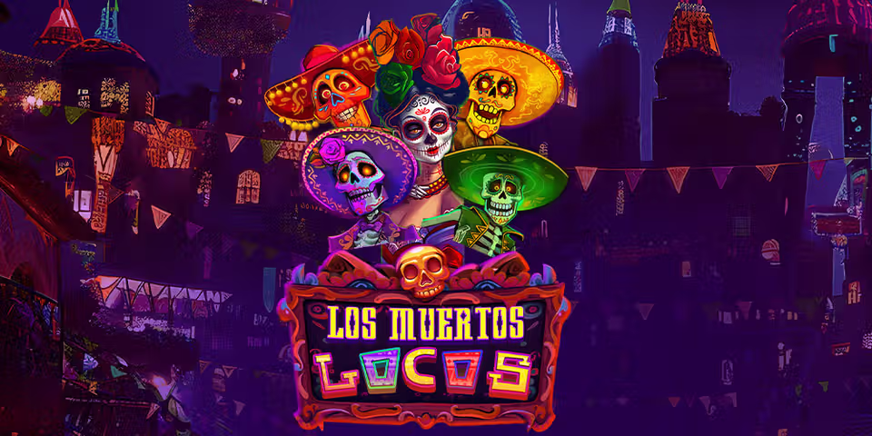 Los Muertos Locos by Red Tiger, available for your casino platform