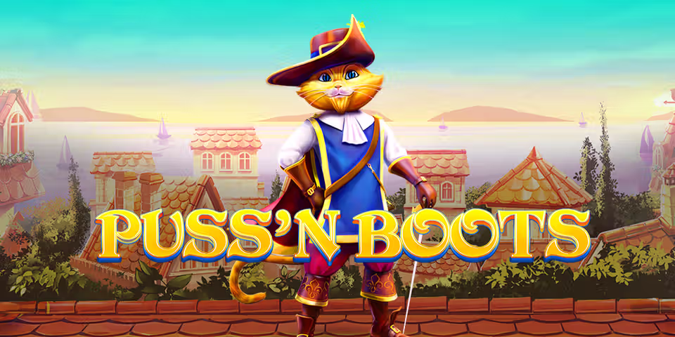 Puss'n Boots by Red Tiger, available for your casino platform