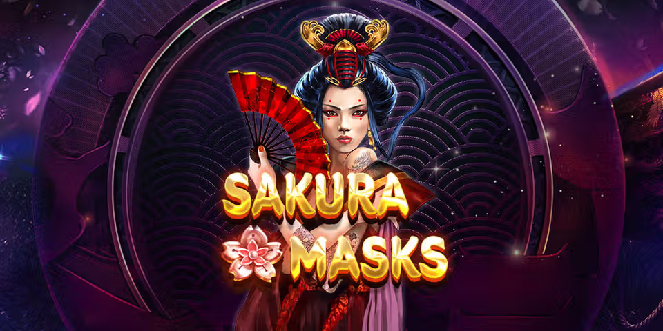 Sakura Masks by Red Tiger, available for your casino platform