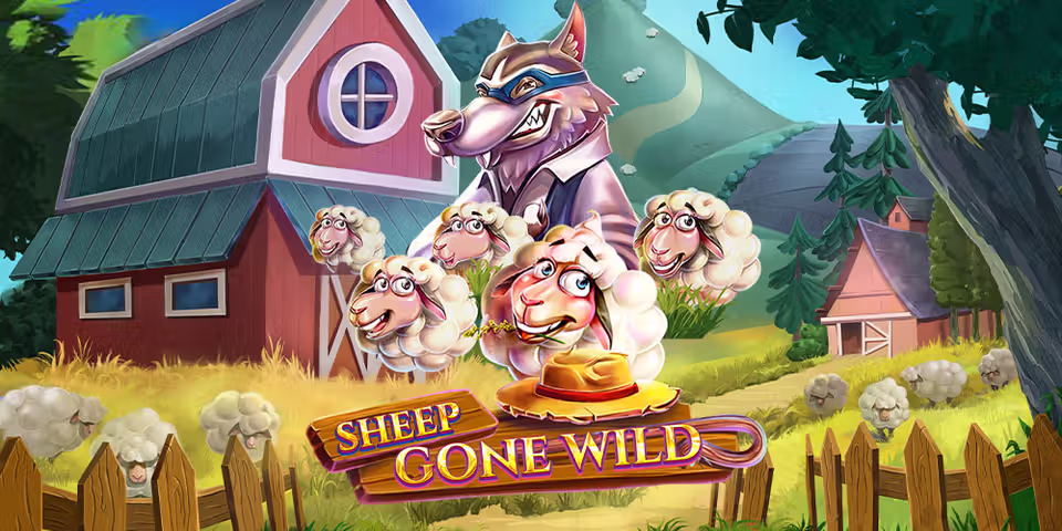 Sheep Gone Wild by Red Tiger, available for your casino platform
