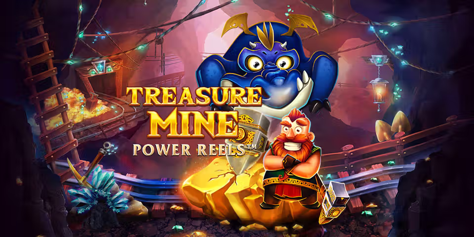 Treasure Mine Power Reels™ by Red Tiger, available for your casino platform