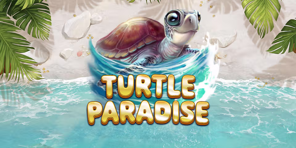 Turtle Paradise by Red Tiger, available for your casino platform
