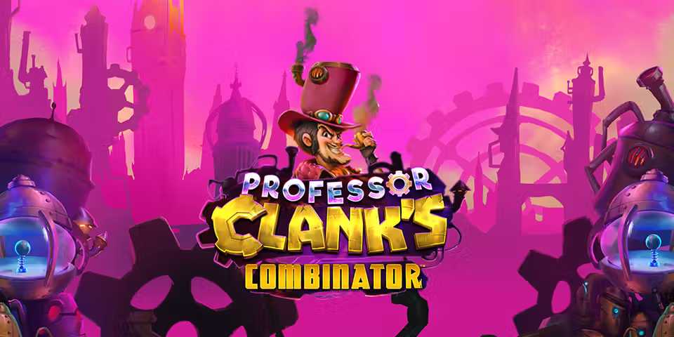 Professor Clank’s Combinator by ReelPlay, available for your casino platform