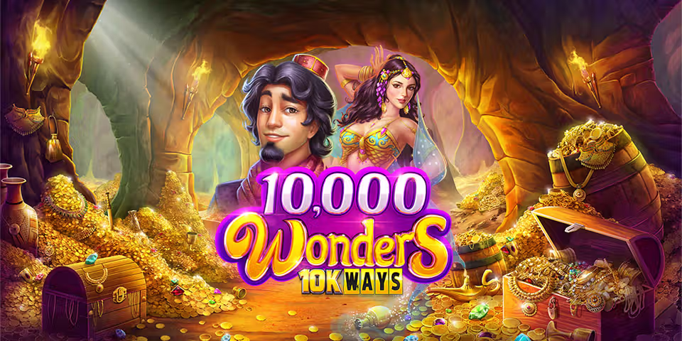 10,000 Wonders 10K Ways by ReelPlay, available for your casino platform
