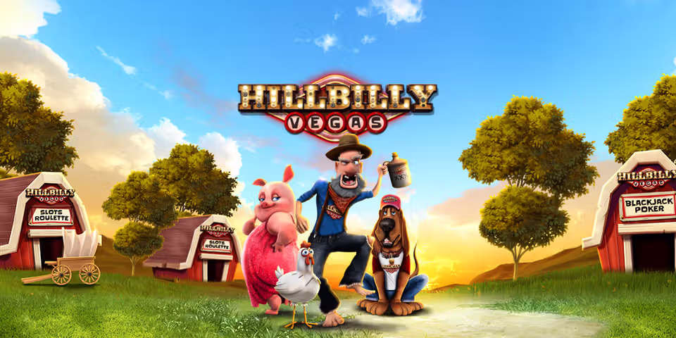 Hillbilly Vegas by Reflex Gaming, available for your casino platform