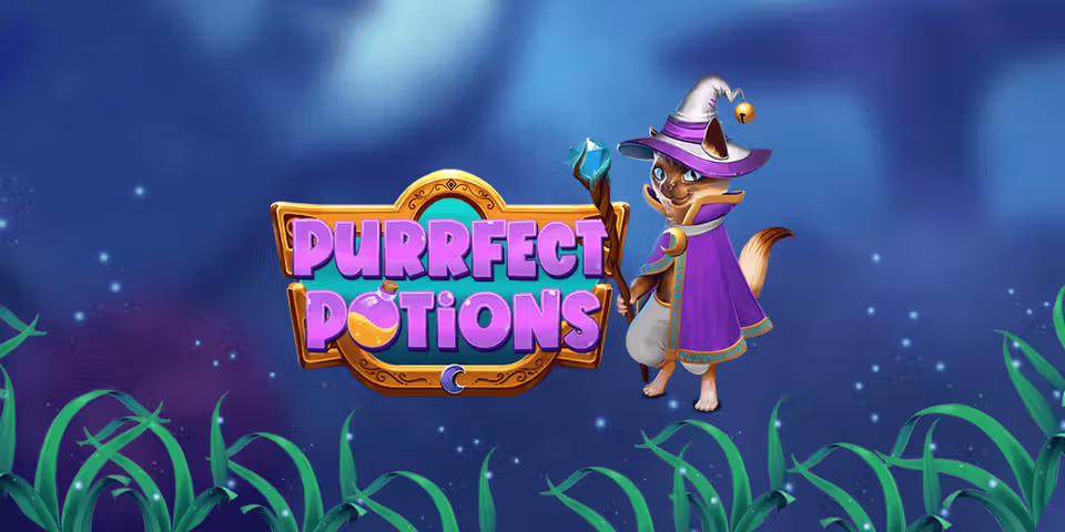 Purrfect Potions by Reflex Gaming, available for your casino platform