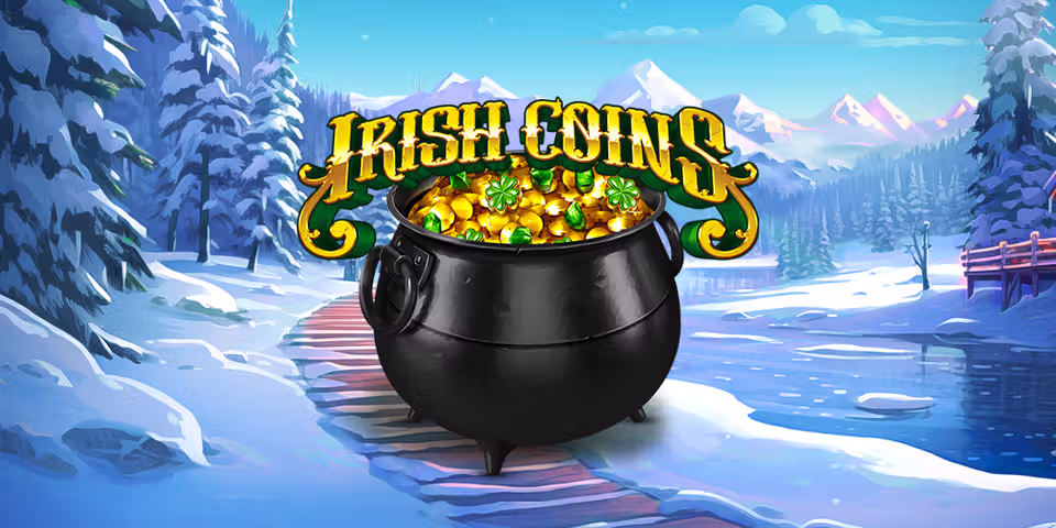 Irish Coins Christmas by Revolver Gaming, available for your casino platform