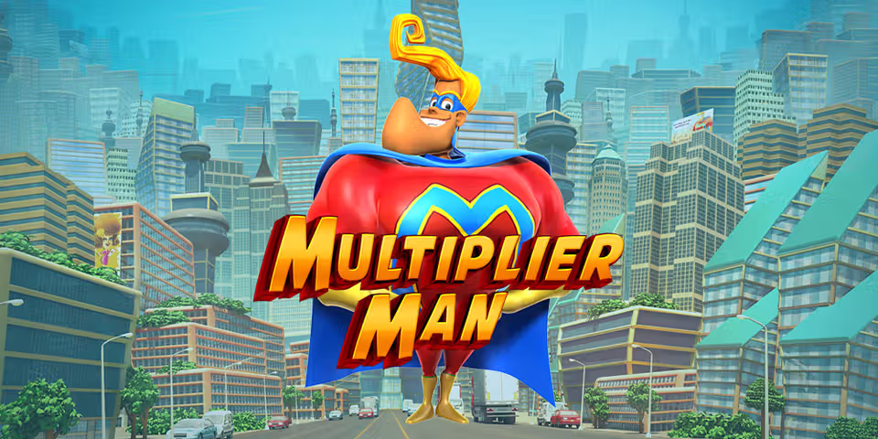 Multiplier Man by Revolver Gaming, available for your casino platform