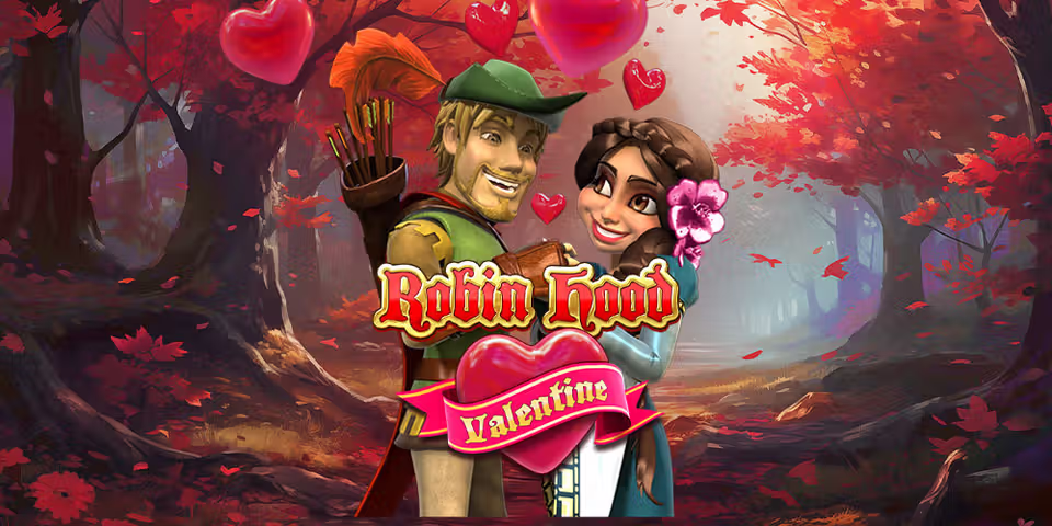 Robin Hood Valentine by Revolver Gaming, available for your casino platform