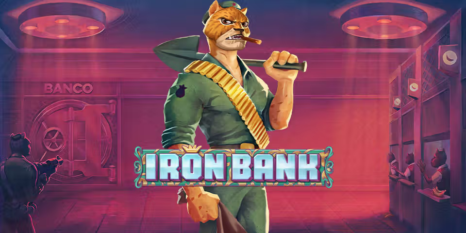 Iron Bank by Relax, available for your casino platform