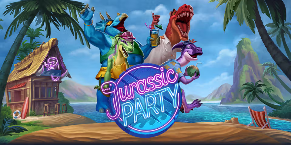 Jurassic Party by Relax, available for your casino platform