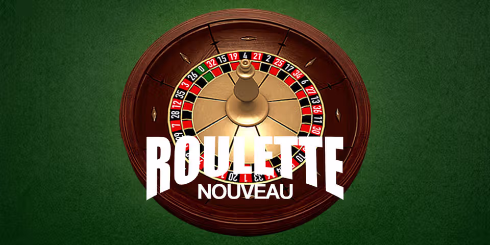 Roulette Nouveau by Relax, available for your casino platform