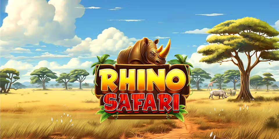 Rhino Safari by Ensure Games, available for your casino platform