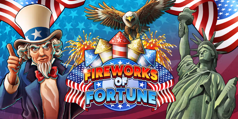 Fireworks of Fortune by Rogue, available for your casino platform