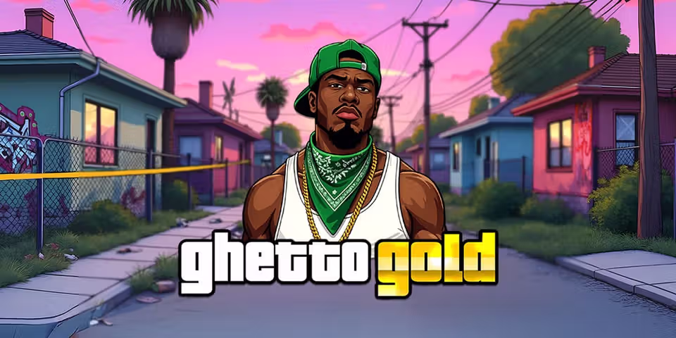 Ghetto Gold by Rogue, available for your casino platform