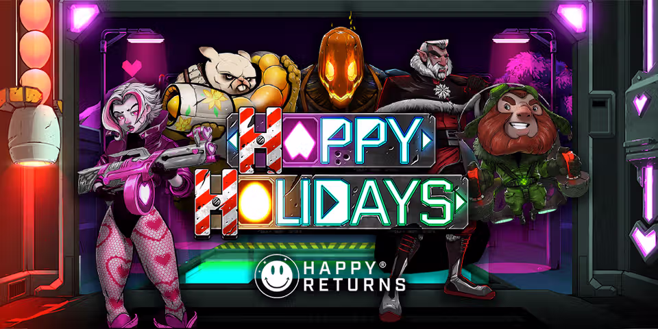 Happy Holidays by Rogue, available for your casino platform