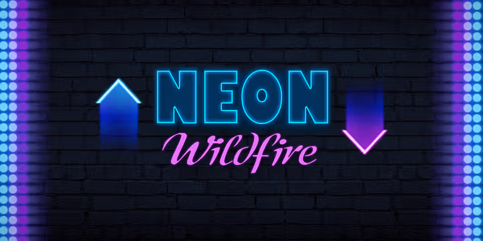 Neon Wildfire by Rogue, available for your casino platform