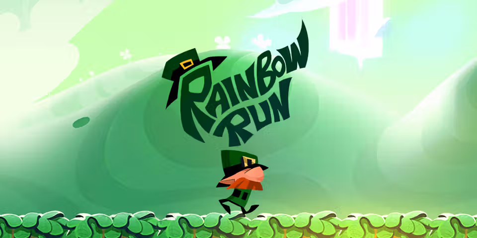 Rainbow Run by Rogue, available for your casino platform
