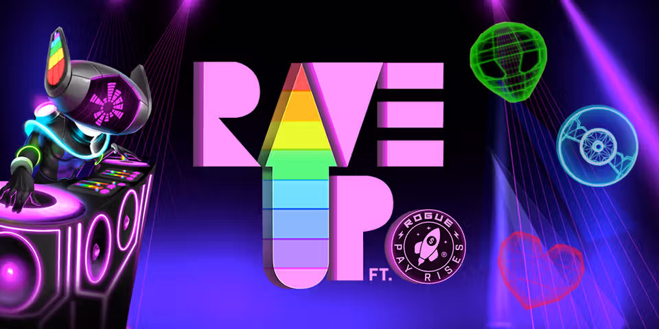 Rave Up by Rogue, available for your casino platform