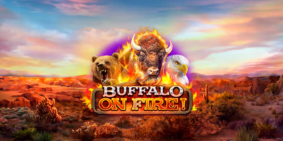 Buffalo on Fire! by Redrake, available for your casino platform