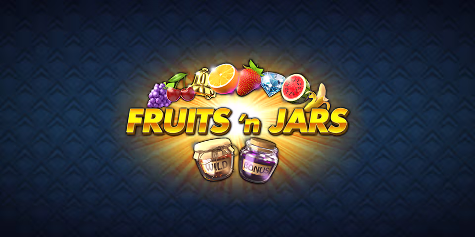 Fruits'n Jars by Redrake, available for your casino platform