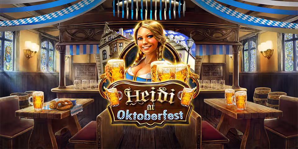 Heidi at Oktoberfest by Redrake, available for your casino platform
