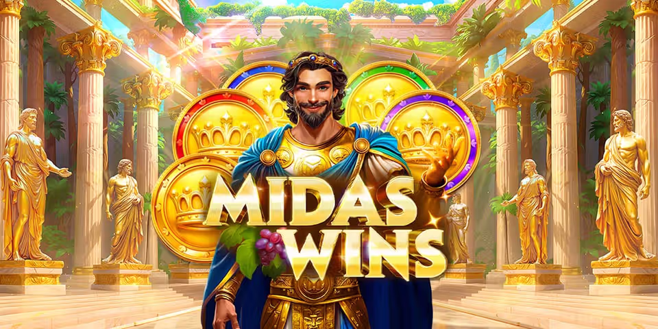 Midas Wins by Redrake, available for your casino platform