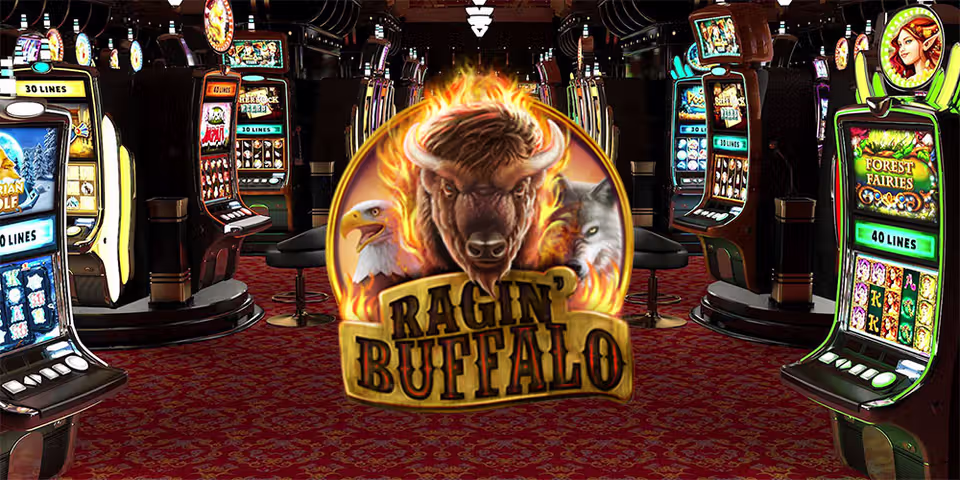 Ragin' Buffalo by Redrake, available for your casino platform