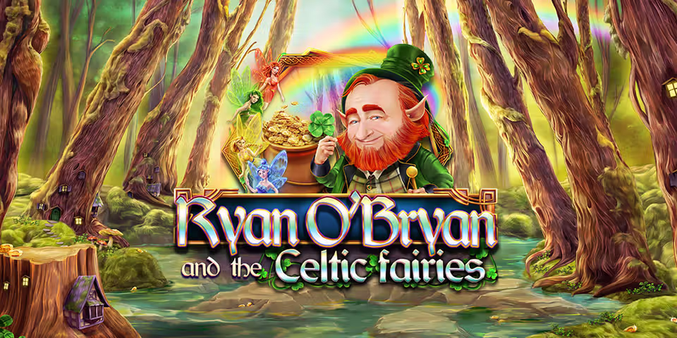 Ryan O'Bryan and the Celtic Fairies by Redrake, available for your casino platform