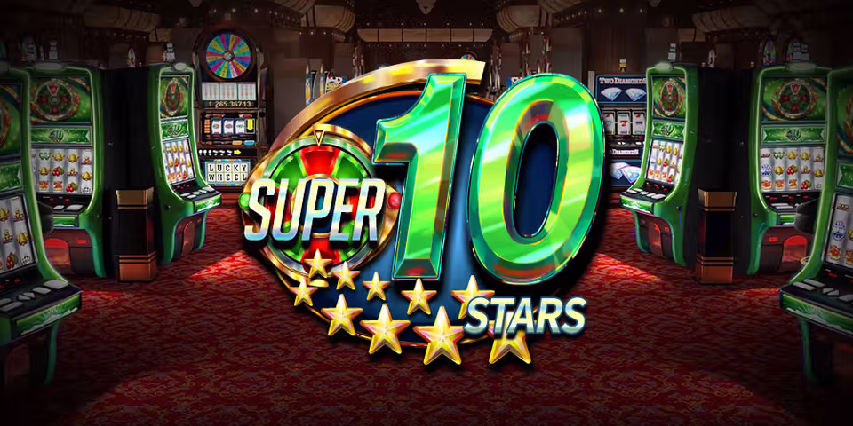 Super 10 Stars by Redrake, available for your casino platform