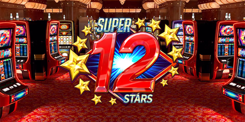 Super 12 Stars by Redrake, available for your casino platform