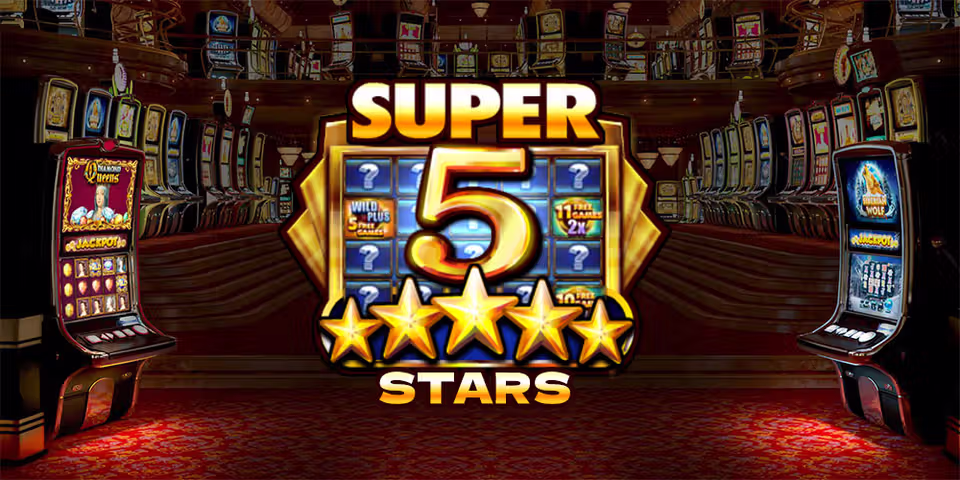 Super 5 Stars by Redrake, available for your casino platform