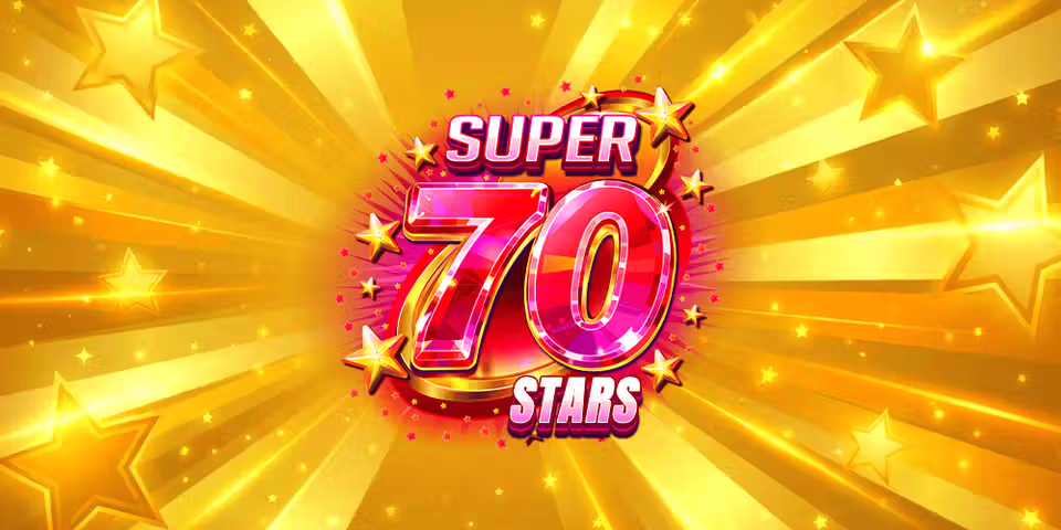 Super 70 Stars by Redrake, available for your casino platform
