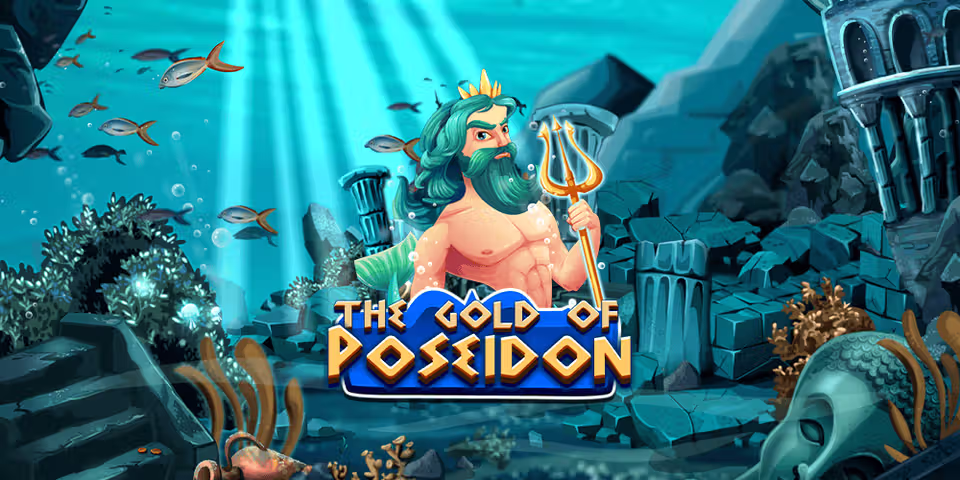 The Gold of Poseidon by Redrake, available for your casino platform