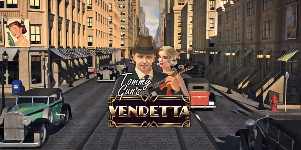 Tommy Gun's Vendetta by Redrake, available for your casino platform