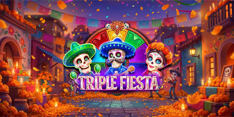 Triple Fiesta by Redrake, available for your casino platform