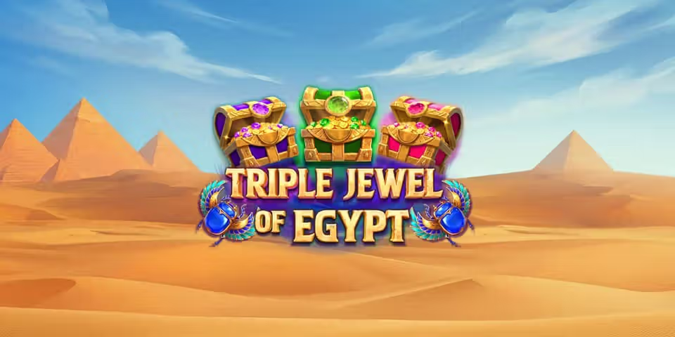 Triple Jewel of Egypt by Redrake, available for your casino platform