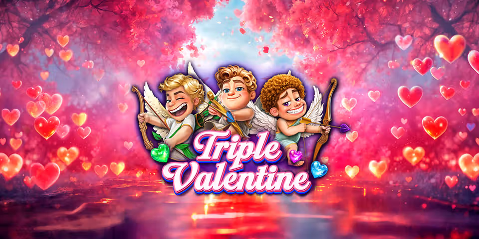 Triple Valentine by Redrake, available for your casino platform