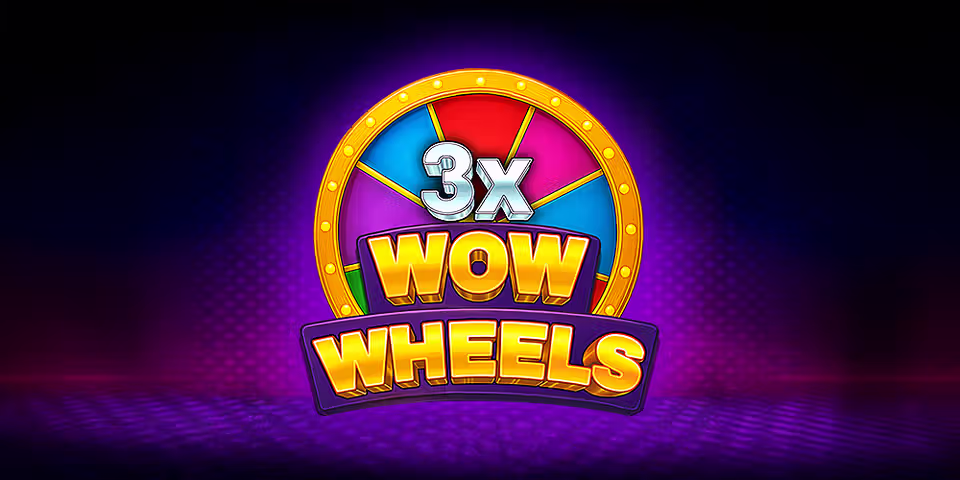 3X Wow Wheels by RTG Slots, available for your casino platform