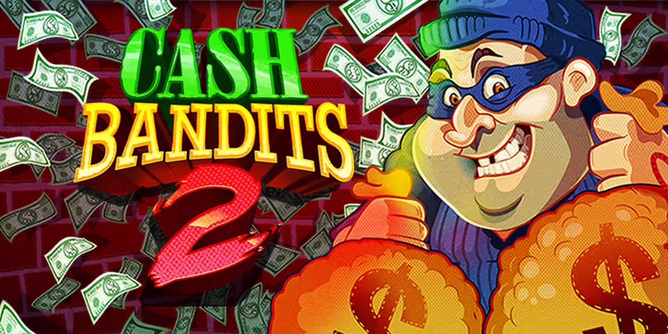 Cash Bandits 2 by RTG Slots, available for your casino platform