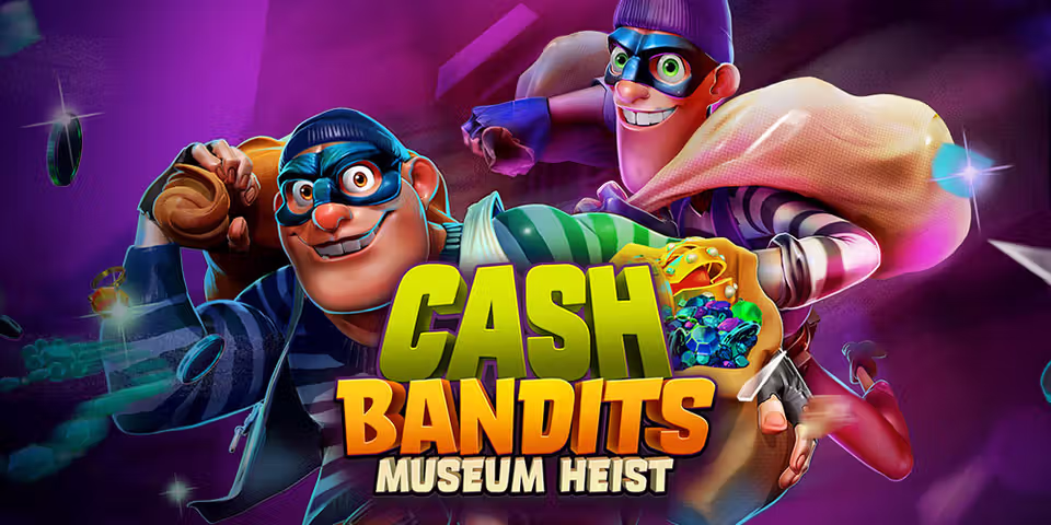 Cash Bandits Museum Heist by RTG Slots, available for your casino platform