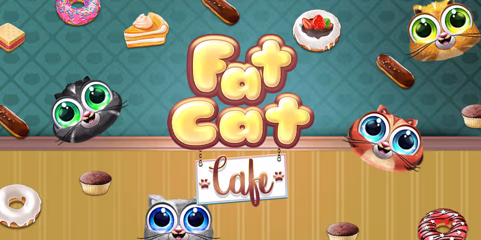Fat Cat Café by RTG Slots, available for your casino platform