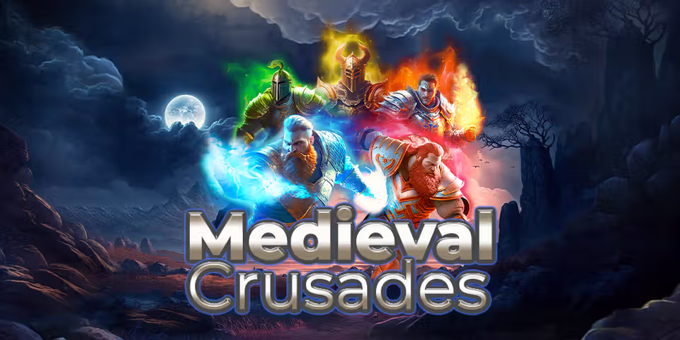 Medieval Crusades by RTG Slots, available for your casino platform