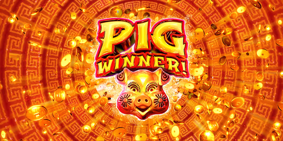 Pig Winner by RTG Slots, available for your casino platform