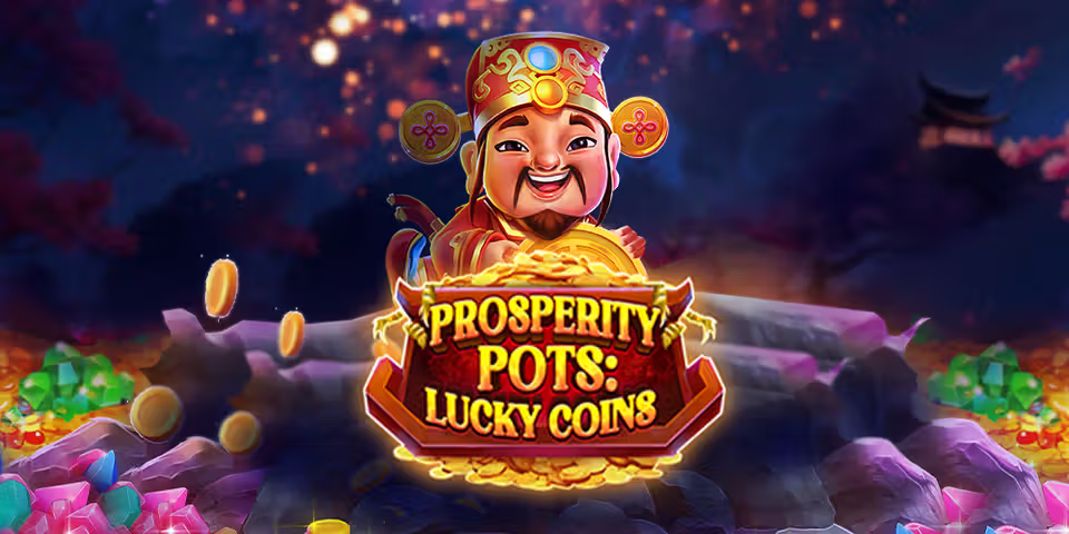 Prosperity Pots: Lucky Coins by RTG Slots, available for your casino platform