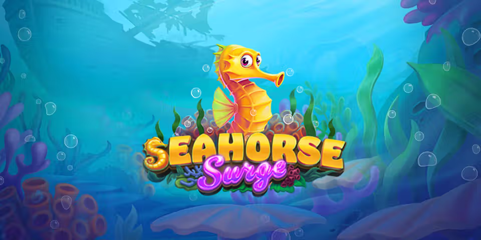 Seahorse Surge by RTG Slots, available to add to your casino platform