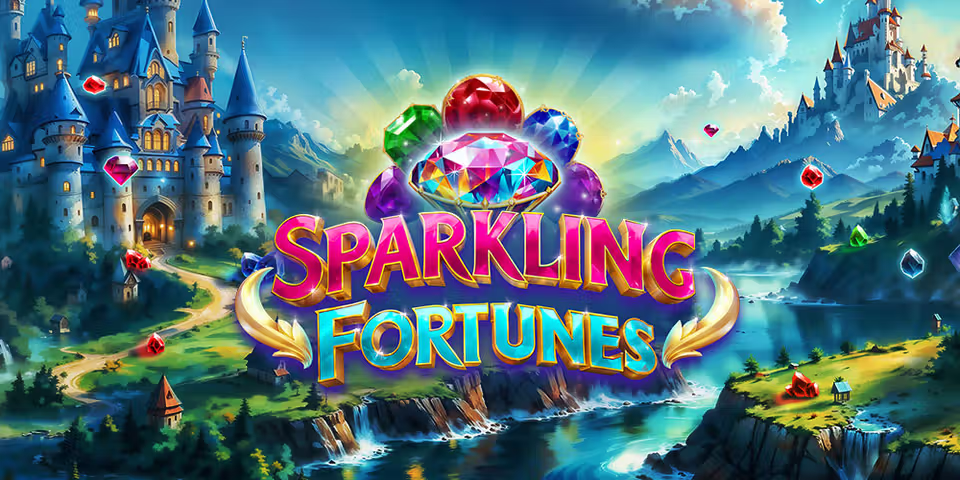 Sparkling Fortunes by RTG Slots, available for your casino platform