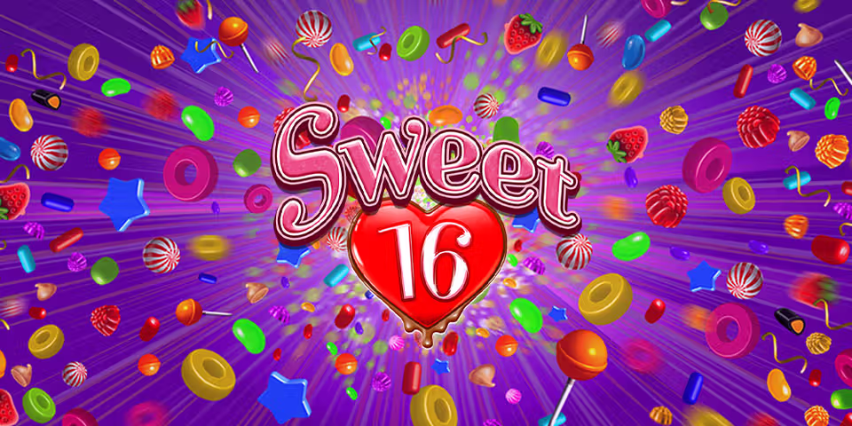 Sweet 16 by RTG Slots, available for your casino platform