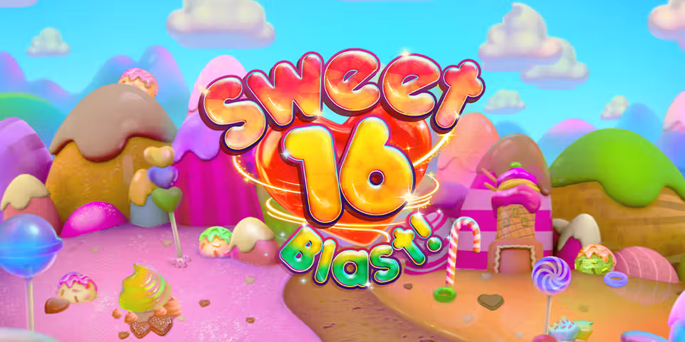 Sweet 16 Blast! by RTG Slots, available for your casino platform