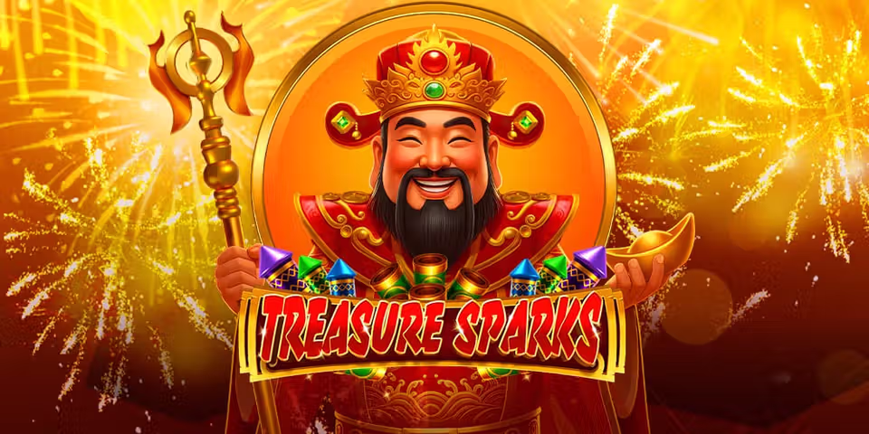 Treasure Sparks by RTG Slots, available to add to your casino platform